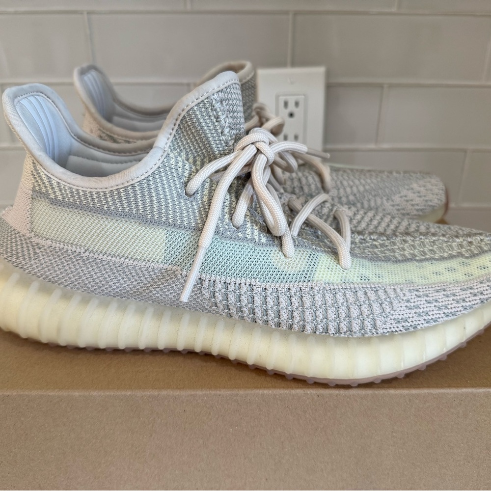 Adidas Yeezy Boost 350 V2 in Gray and Cream
